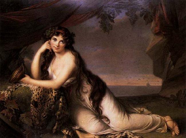 BONE, Henry Lady Hamilton as a Bacchante Sweden oil painting art